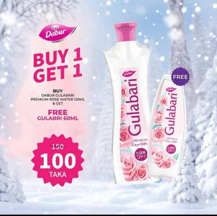 Gulabari Face Rose Water – Hydrating & Refreshing Toner for All Skin Types